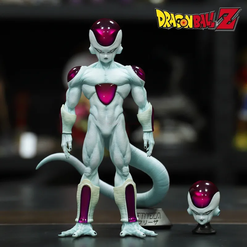 28cm Dragon Ball Z Frieza Figure Frieza Namek Anime Figures 2heads Pvc Dbz Statue Model Figurine Model Doll Collection Toys Gift