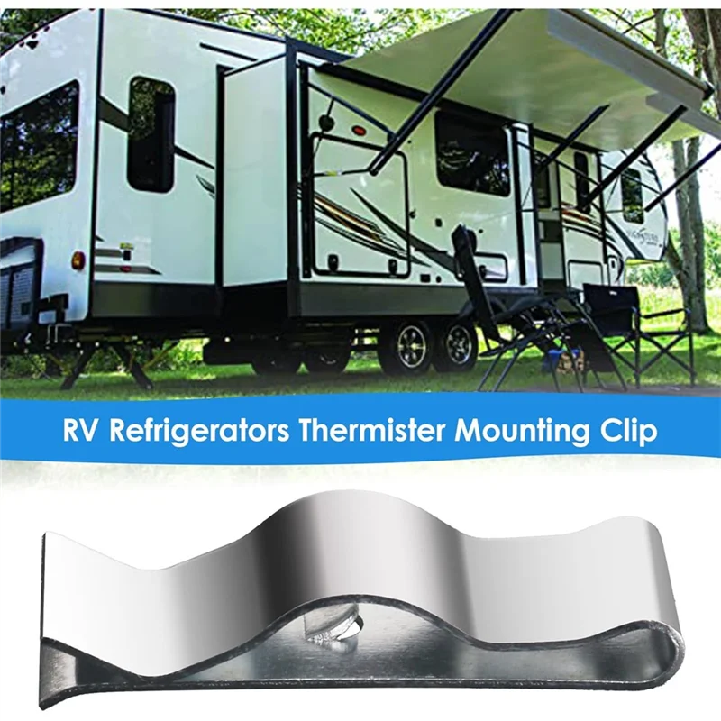 AAAN-Mounting Clip Thermistor For Norcold RV Refrigerator- Fits Models 618548 633734, 4-Pack Replacement Part