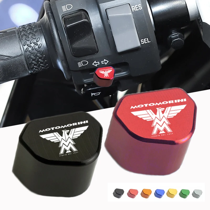 Motorcycle CNC Switch Button Shell Decor Turn Signal Switch Keycap For Moto Morini XCape 650 650X X Cape 650 X 2022-2026