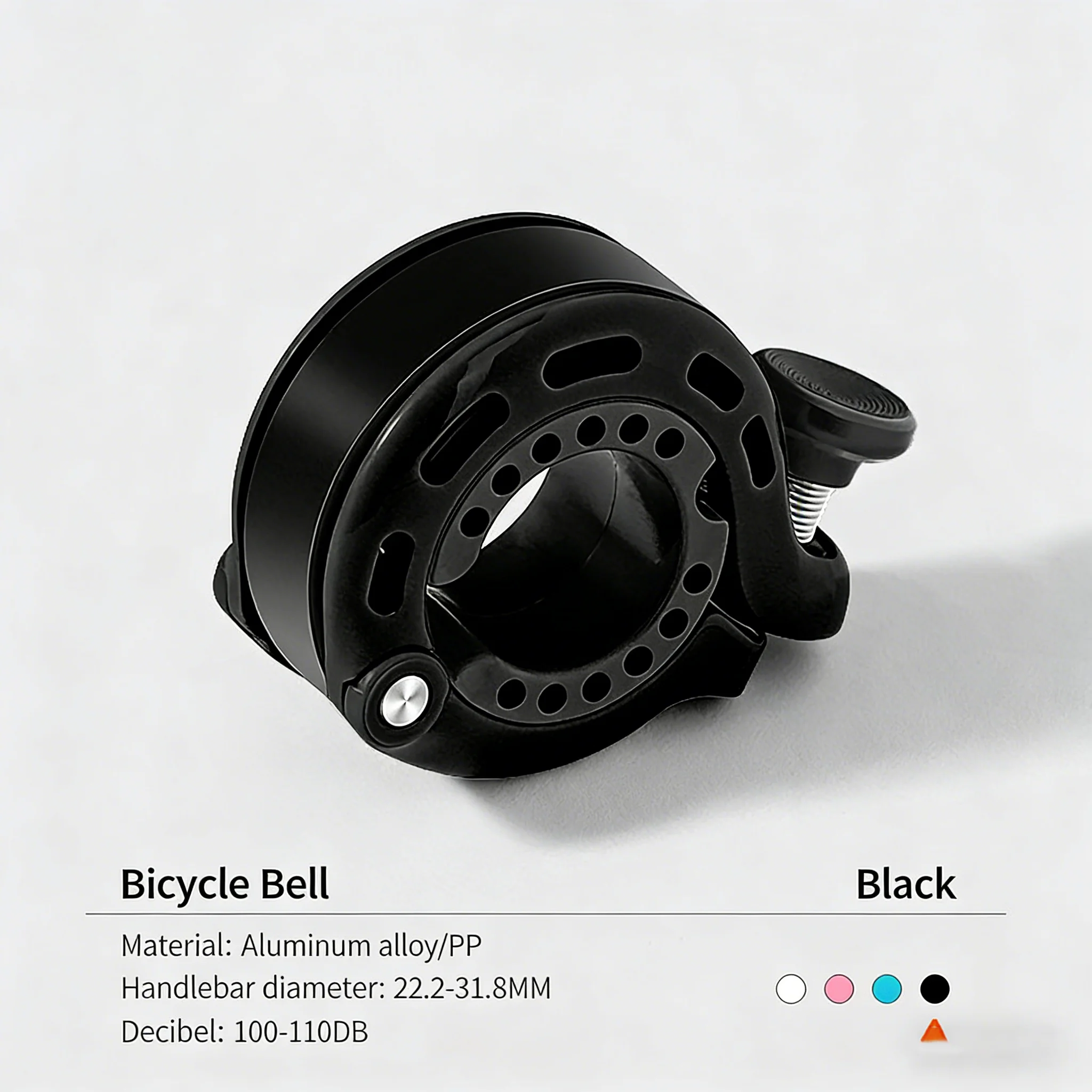 

Простой в установке мини-звонок для велосипеда, легкий, из алюминиевого сплава, для горных и шоссейных велосипедов, складной, сигнальный звонок, аксессуары для велосипедов