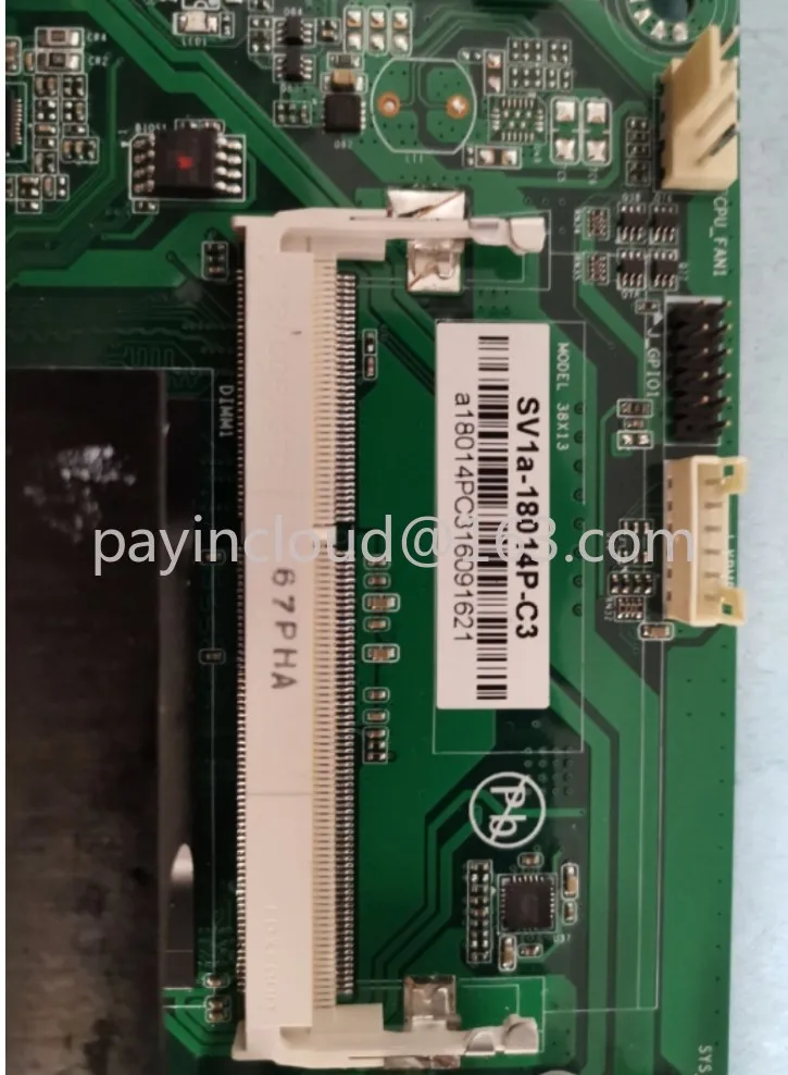 SV1a-18014p-c3 Dual-Core 2.41g J1800 Sheet POS Cash Register Mainboard