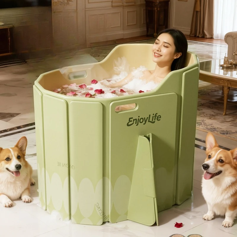 Adult Hot Tub Foldable Bathtub Portable Bathtub Portable Bathtub for Adults Bath Tub Fold Save Space Lightweight Spa