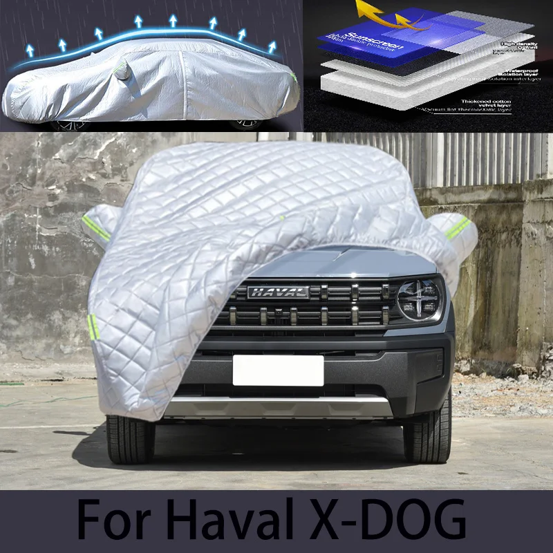 

For HAVAL X-DOG CAR hail protection cover, auto rain protection, scratch protection, paint peeling protection, car clothing