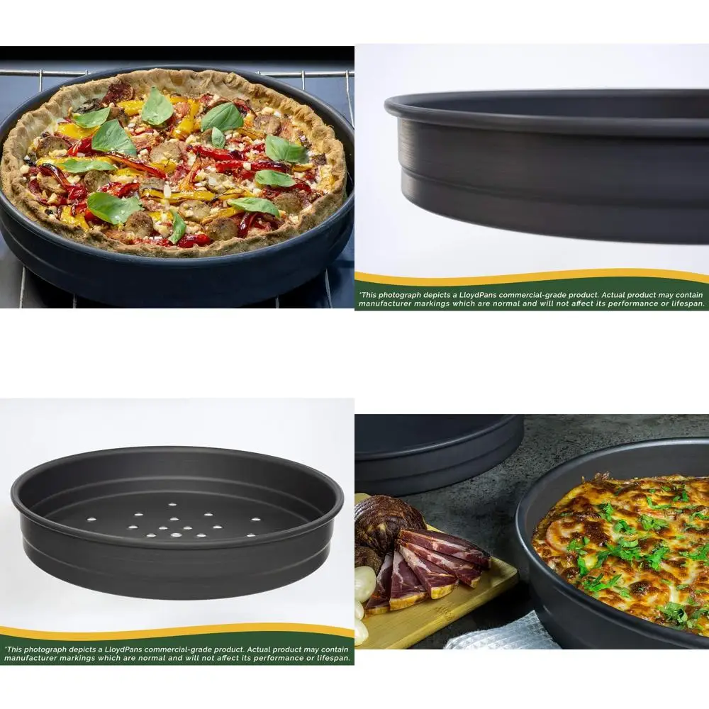 

14-дюймовая глубокая форма для пиццы — идеально подходит для выпечки аутентичной пиццы по-чикагски