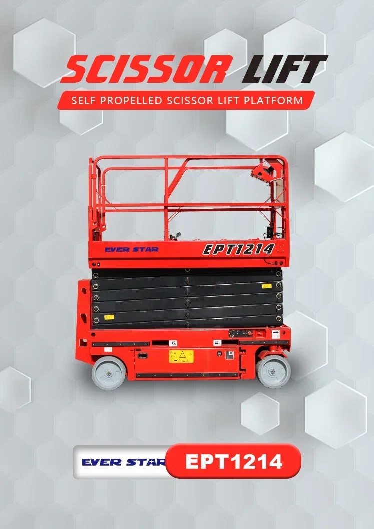 Electric Scissor Lift 4-18m Aerial Skylift 6m 8m 10m 12m 14m Mobile Lifter Scaffolding Electric Hydraulic Scissor Lift