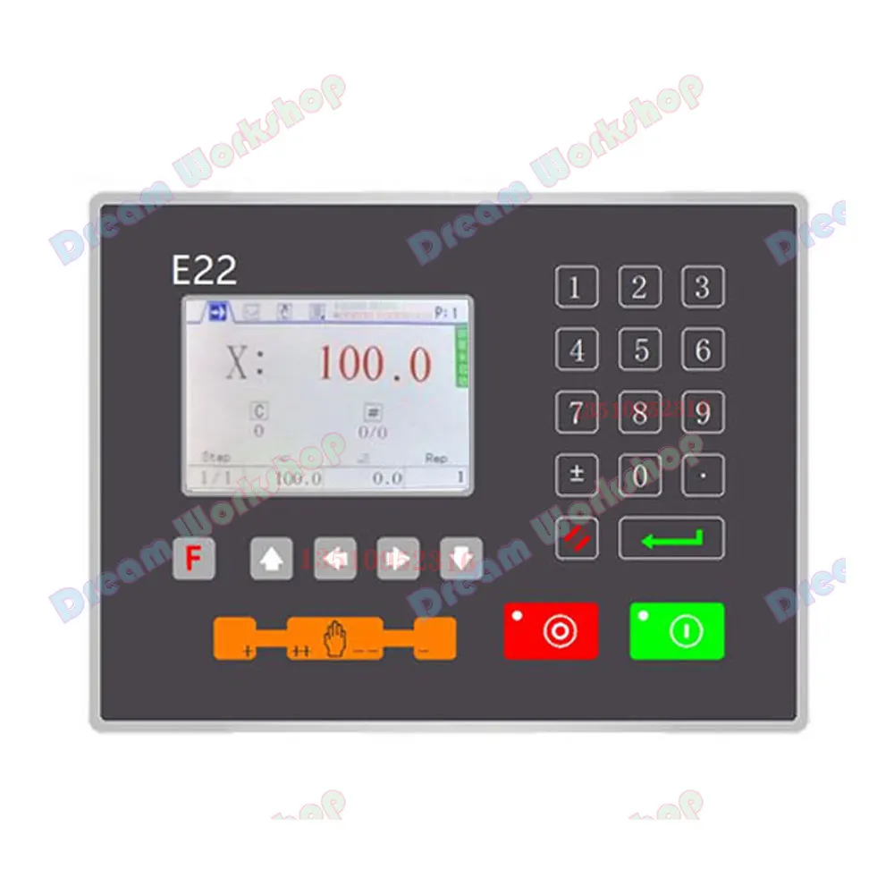 E22 type CNC system shearing and bending machine digital display system set servo motor controller