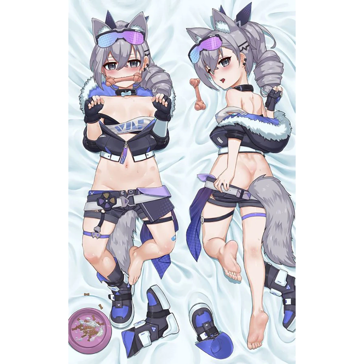 

Dakimakura Anime Honkai: Star Rail Silver Wolf Pillowcase Double-sided Print Hugging Body Pillow Cover Case