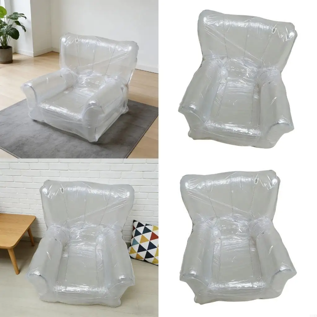 人形組織ソリューションプレイルーム使用のための安全で-pvc-透明なソファ-カバー