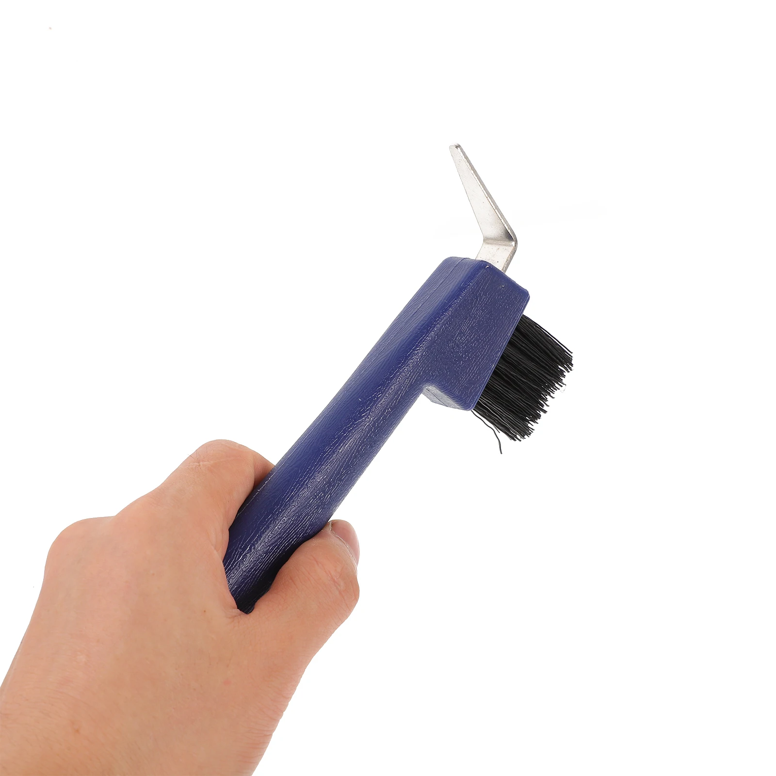

Reliable Horse Grooming Tool Featuring Reinforced Hoof Pick and Fine Cleaning Brush Long-Lasting Iron Plastic Construction
