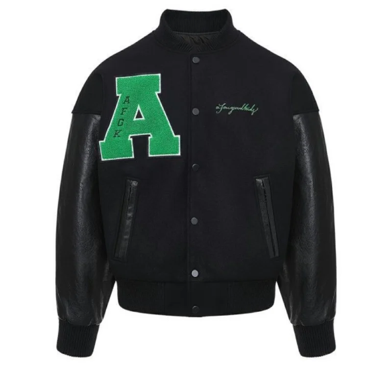 

Мужская куртка-бомбер Bla Baseball Jaet в стиле американского хип-хопа, модная, весенне-осенняя, приталенная, удлиненная, для молодежи, спортивная