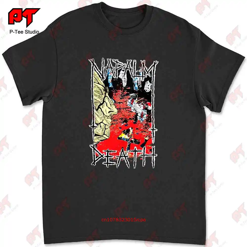 Napalm Death Harmony Corruption Death Metal Carcass T-shirt EULU