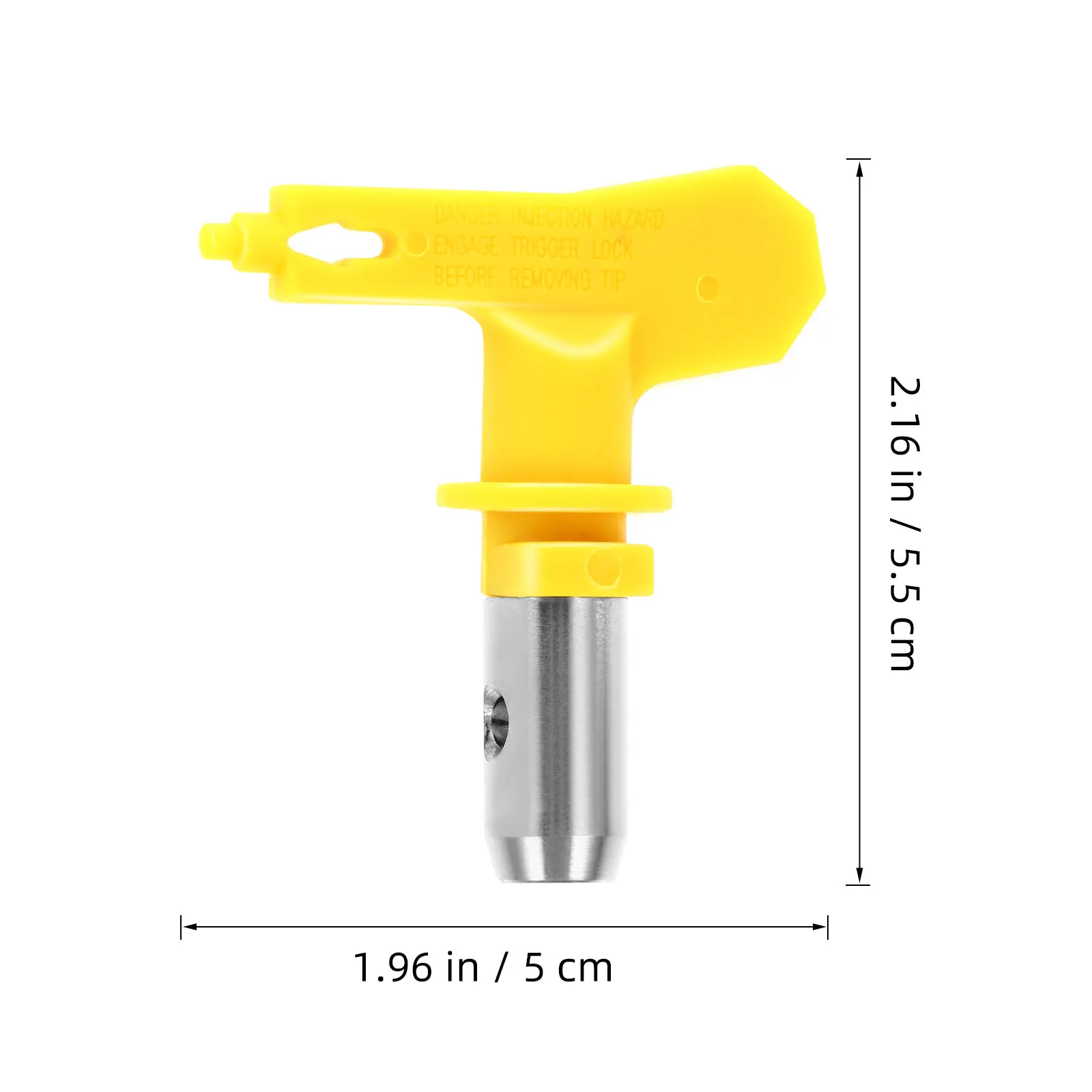 3Pcs Reversible Airless Sprayer Tips for Paint Sprayer Nozzle Seal Steel Tip Gasket Compact Flexible Spray Tips Spraying