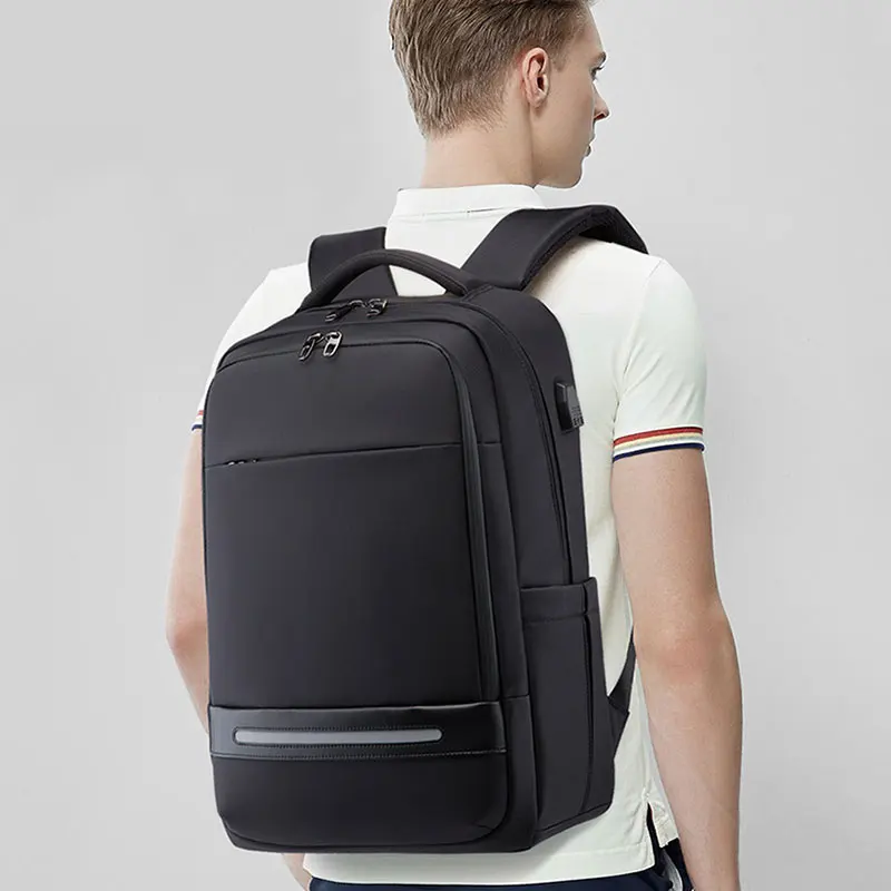 Men's Travel Backpack Oxford Cloth Waterproof Men Business Trip Backpacks 15.6