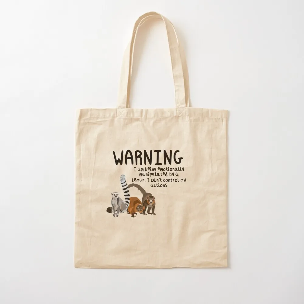 L مخصص لشاشة حمل حقيبة الليمور القماشية القابلة للتخصيص للمتسوقين #2