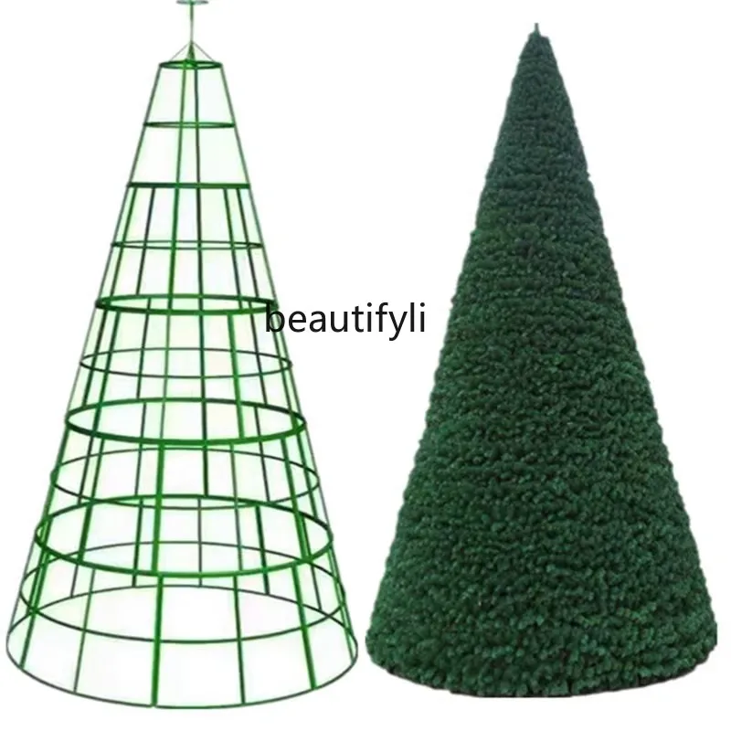 Large frame Christmas tree set 3m 4m 5m 6m 7m 8m wrought iron Christmas bare tree