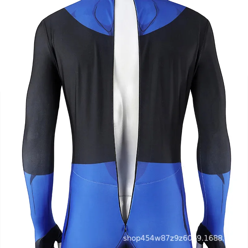 CyInvincible مارك غرايسون تأثيري فانتازيا زي تمويه للرجال Zentai البدلة بذلة ارتداءها قناع هالوين كرنفال البدلة