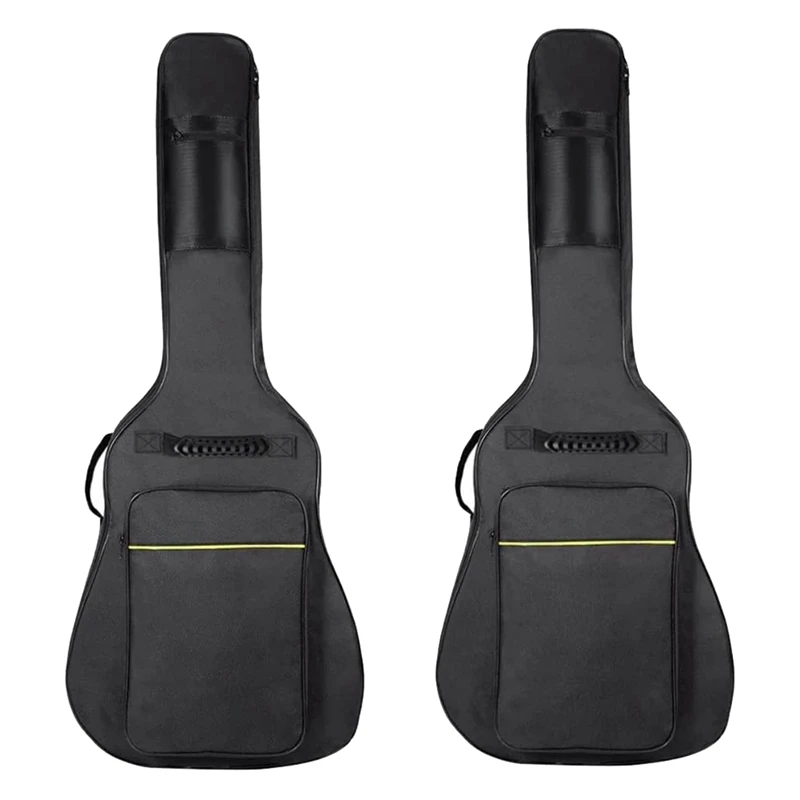 

2 Pack Guitar Bags Electric Guitar Case For Acoustic Classical Guitar, Ukulele, Bass Guitar