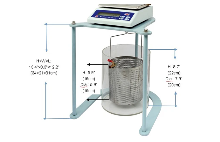 5kg  0.1g Hydrostatical Density Balance