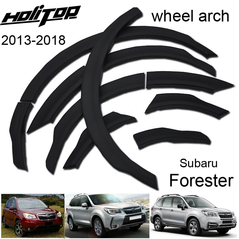 Newest for Subaru Forester wheel arch,fender Flares,wheel cover,frame,exterior wheel protector,ABS plastic, mande in big factory