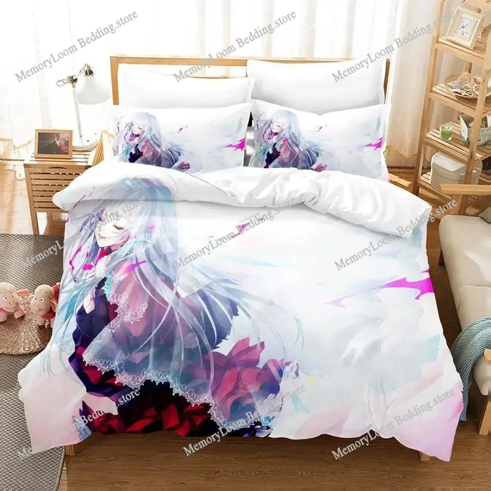

Anime K project Mikoto Suoh No Blood! No Bone! No Ash! Bedding Set Single Twin Full Queen King Size Bed Set Adult Kid Bedroom