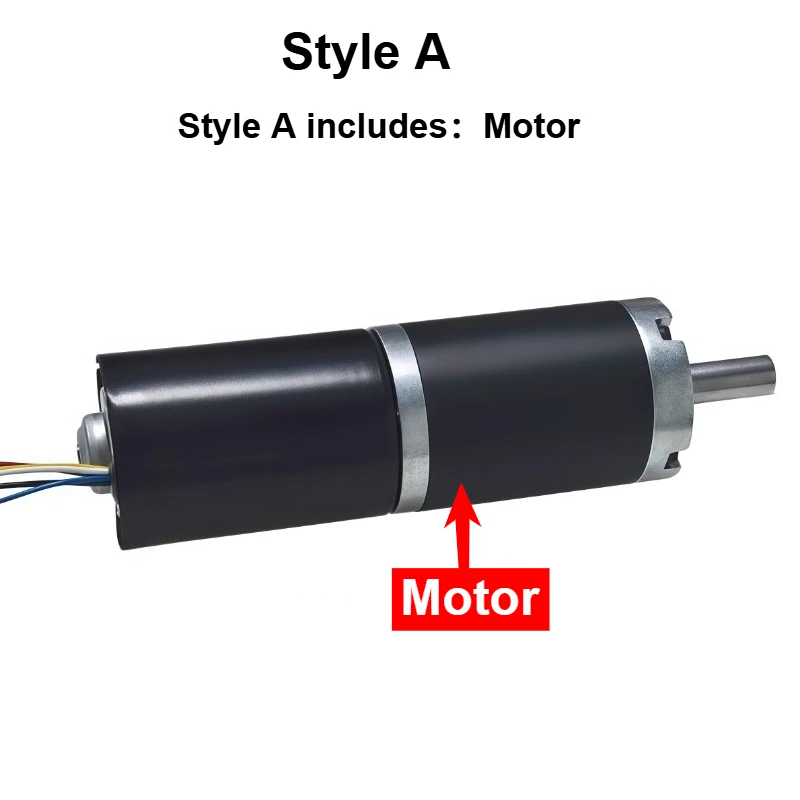 12V 24V 42mm 4260 155KG Planetary Gear BLDC Brushless DC Reduction Motor Large Torque Low Speed Long Life Low Noise 7-1351rpm