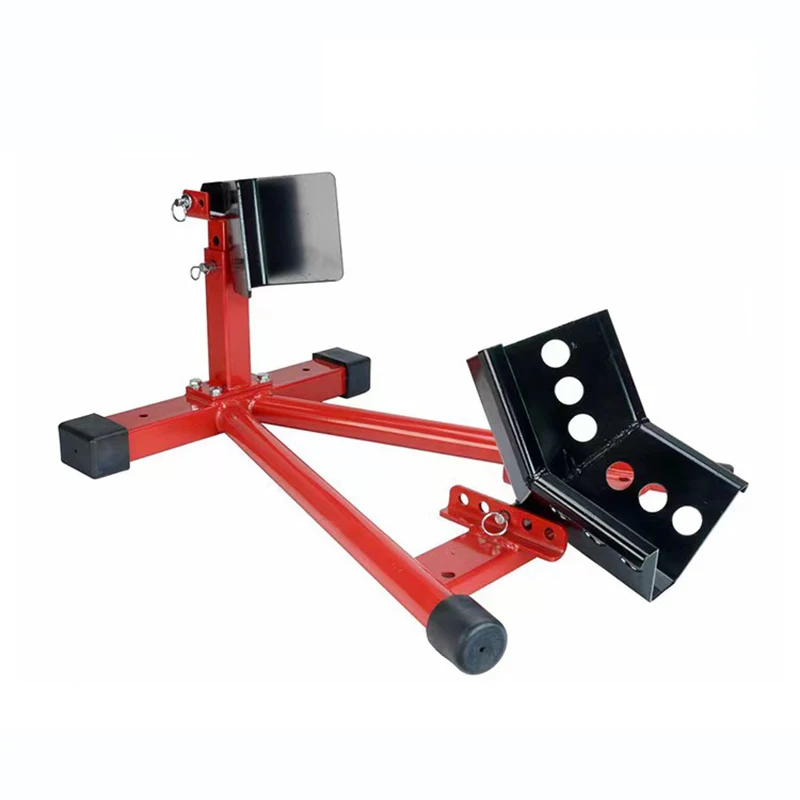 Motorcycle Front Wheel Support Frame Motorcycle Treadboard Cushion Support Frame Tire Repairing  Stand Tool