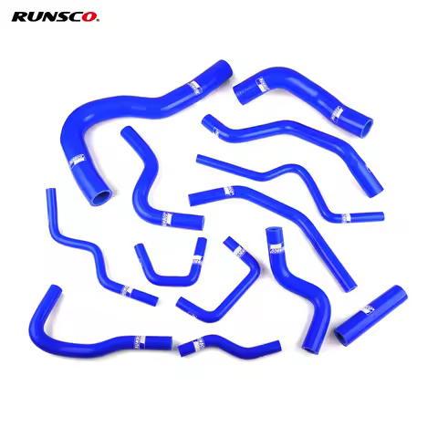 Silicone Coolant Hose Radiator Pipe Kit for Honda Civic EP3 02-05 Type R K20A2 (13pcs/set)-runsco
