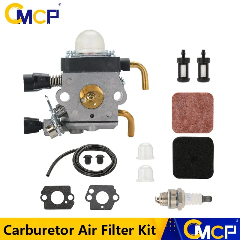 

CMCP Carburetor Air Filter Spark Gasket Kit for Stihl FS80R FS74 FS76 HT70 HT75 HS75 HS80 HS85 KM85 Carburetor Set Garden Tools