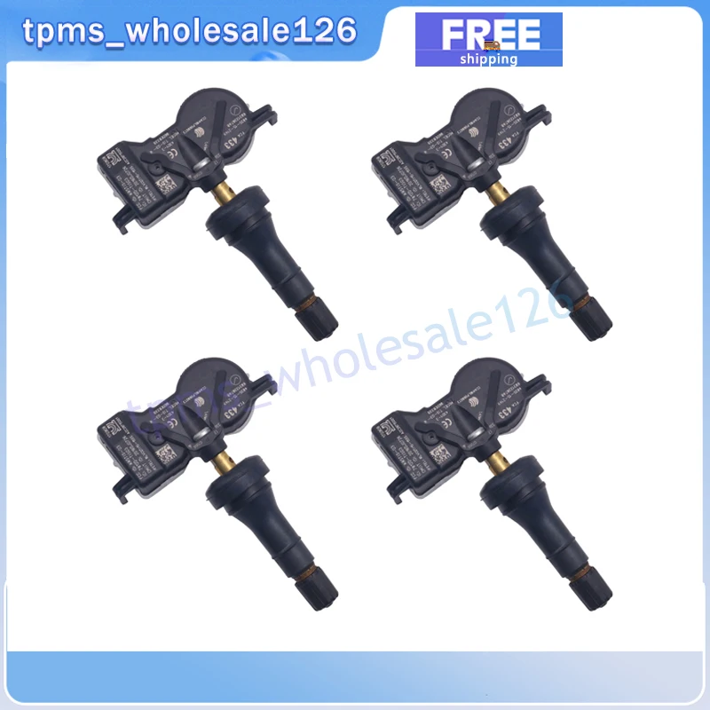 68313387AB 68252493AB Tire Pressure Monitoring Sensor 4PCS TPMS 433MHZ For Chrysler Voyager Dodge Durango Fiat 500X Jeep Compass