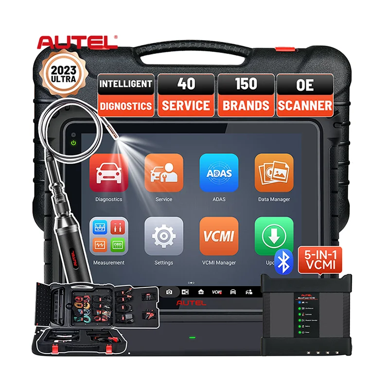 Autel MaxiSys Ultra dispositivo de diagnóstico Auto ECU codificação e programação escaner automotriz profissional ferramenta de diagnóstico do carro scanner