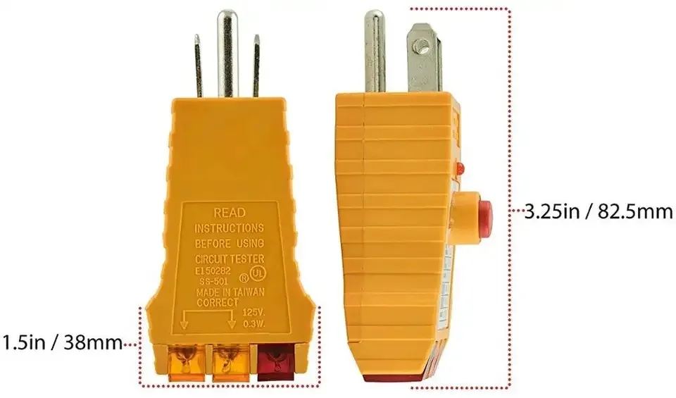 MAXSHARER-probador de enchufe portátil, probador de circuito de salida de enchufe para sábanas de cama de toma de tierra, sábanas ajustadas, funda de almohada de colchón, esterilla de yoga