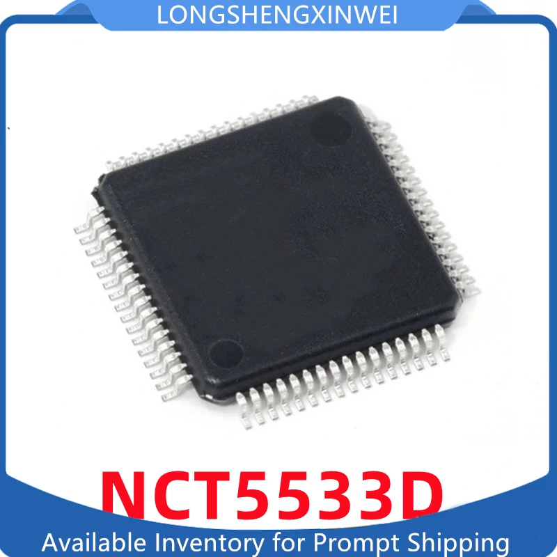 1PCS New Original NCT5533D 5533D QFP64 Laptop IC Chip