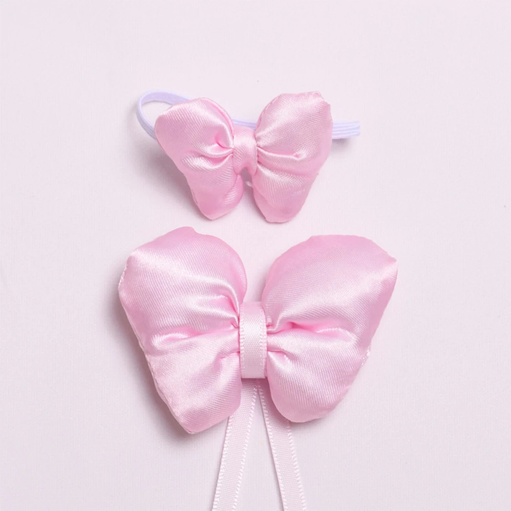 Mini Bow for Labubu Doll Fashion Outfit Doll Accessories Color Match Hoodies Dolls Accessories Cute Decoration Little Bows Gift