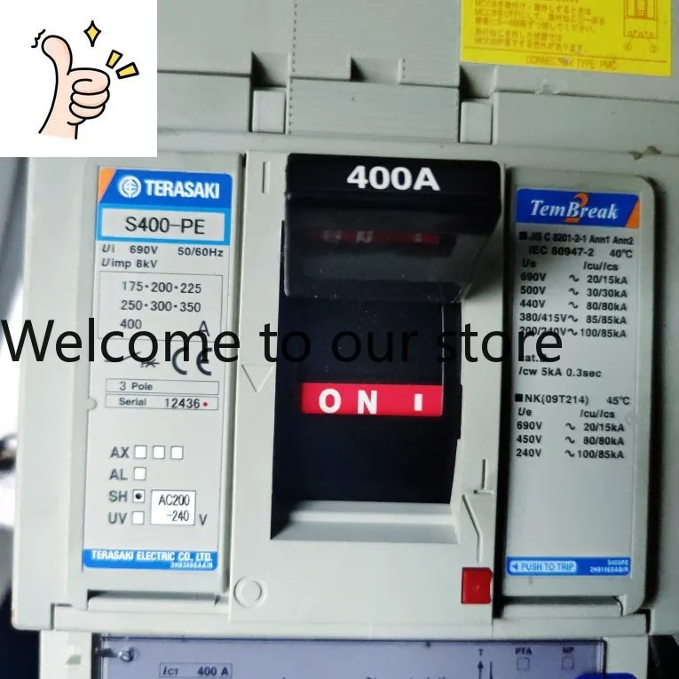 

TERASAKI S400-PE 175-400A 3PMC