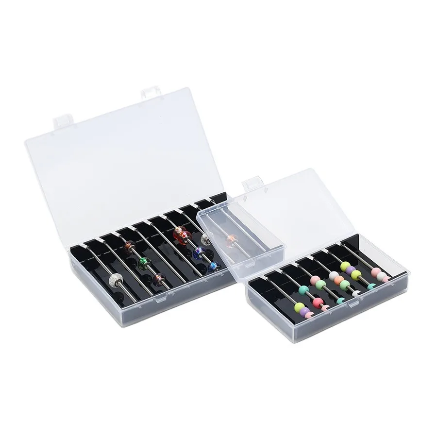 Acrylic Jewelry Box Pendant Bead Tray Bracelet Ring Holder Jewelry Storage Case Jewelry Display Stands Diy Finding Storage Rack