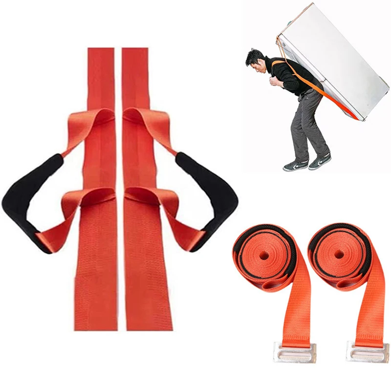 【Hot】Adjustable Moving and Lifting Straps for One Person, Single Lifting and Moving Belt for Bulky Objects for Home Office Compa
