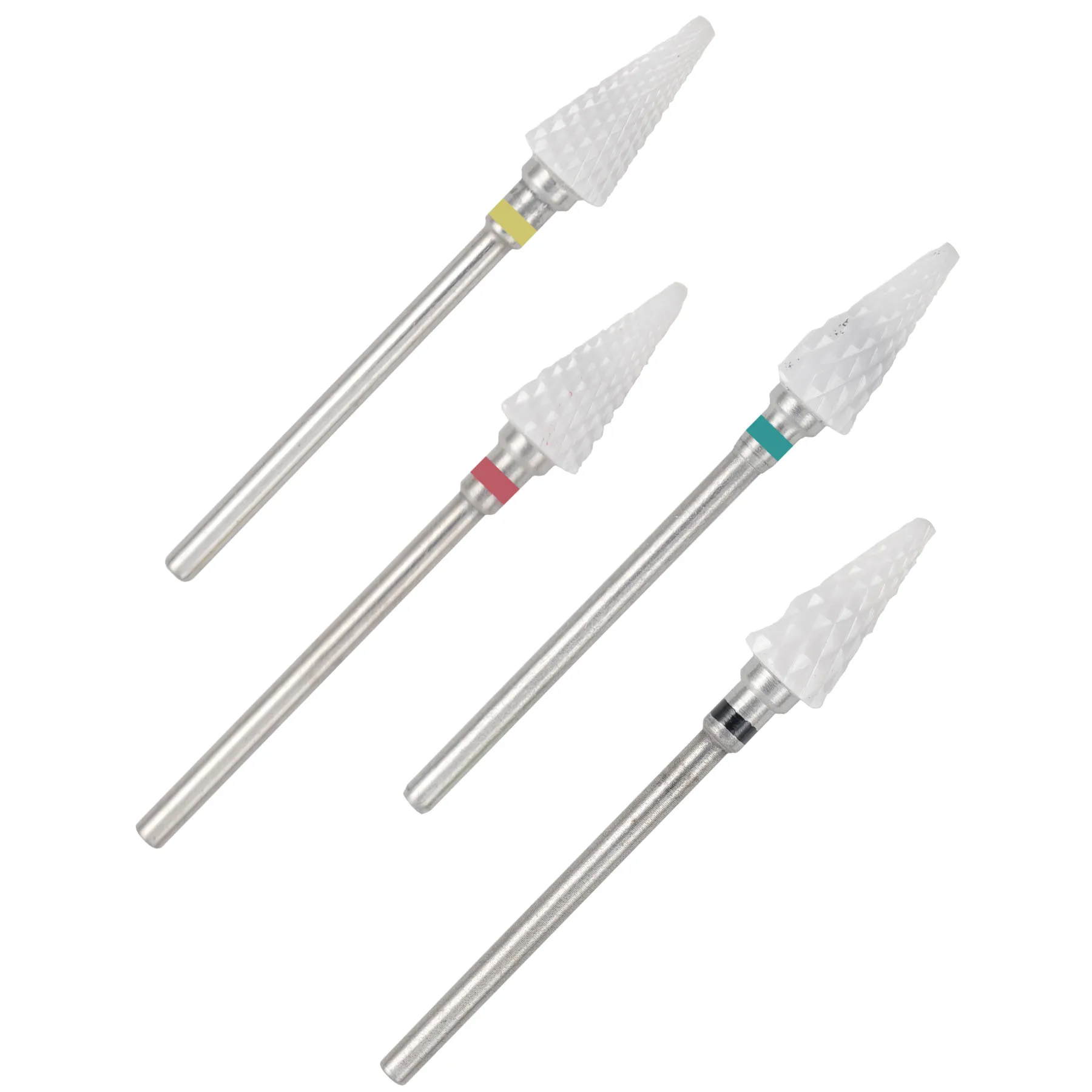 1 قطعة مسمار السيراميك لقمة ثقب مجموعة قاطعة المطحنة للكهرباء مانيكير بت لهب الذرة الملفات آلة باديكير البولندية الملحقات #2