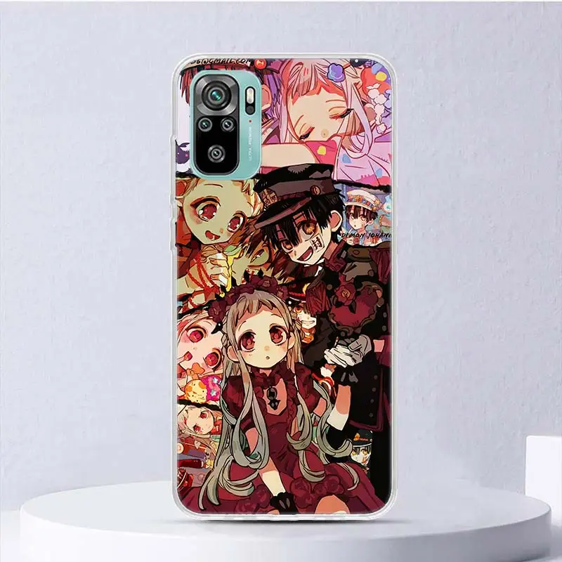 Anime Toilet Bound Hanako Kun Soft Case For Xiaomi Redmi 10 10A 10C 12 12C 9 9A 9C 9T Phone Cover 8 8A 7 7A 6 6A S2 K20 K40 Pro