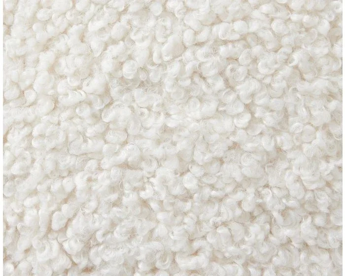 

Ivory Sheepskin Faux Fur Donut Pet Dog Bed