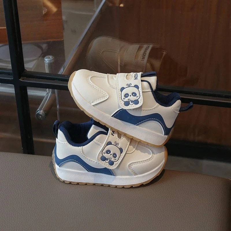 

Детские кроссовки 2025 года, повседневная обувь с героями мультфильмов для первых ходунков на мягкой подошве для малышей и маленьких детей