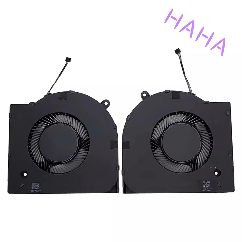H+NEW Laptop CPU GPU Cooling Fan For Razer Blade 14 RZ09-0482 RZ09-0508 2023 2024 DC5V