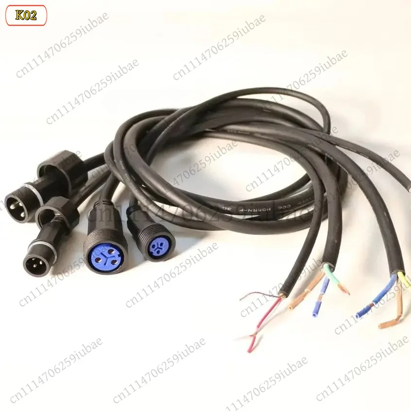 1M IP65 Waterproof DMX512 Cable Outdoor Stage Light LED Par Wall Washer Beam Moving Head Power Cord Linking Wire