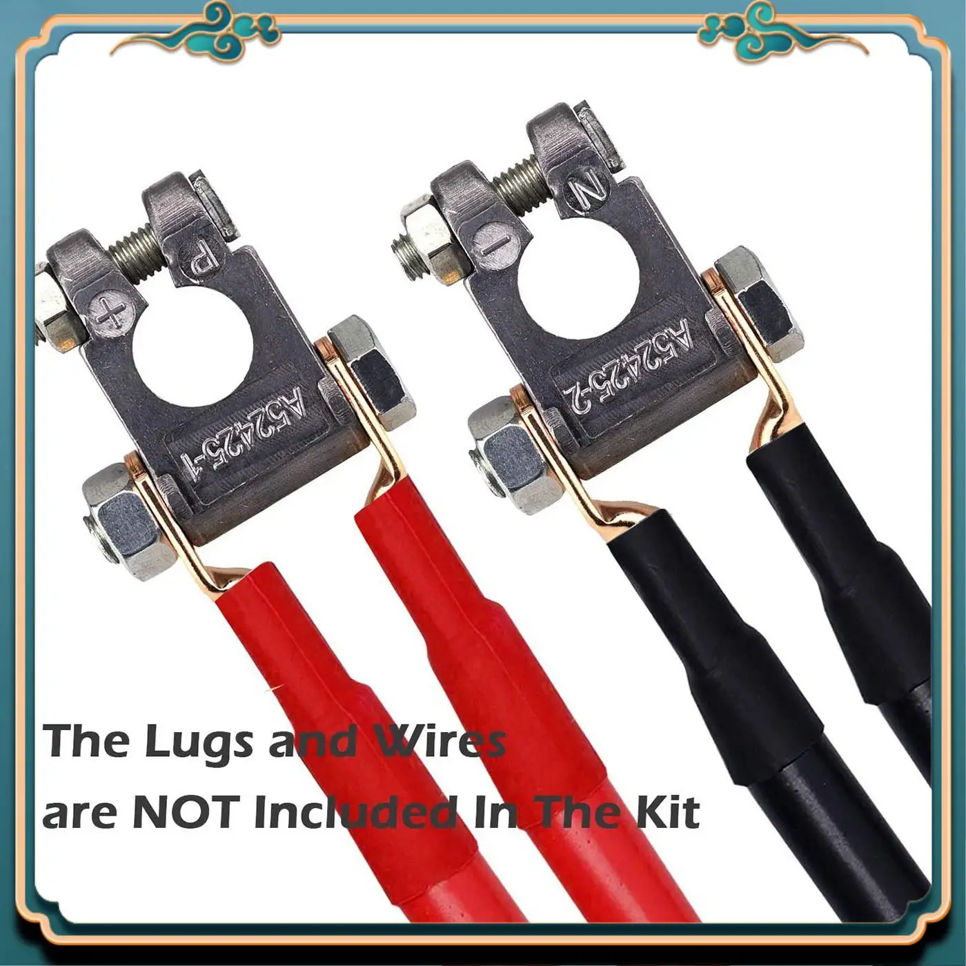 

Latest Battery Terminals(Heavy Duty) Battery Terminal Negative & Positive With Plastic Cover Made Of Lead Alloy Kit