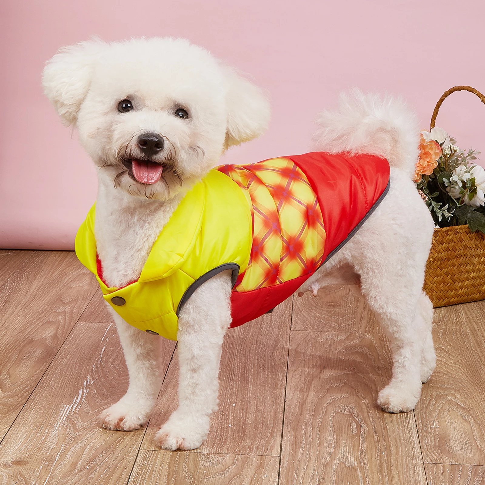 Winter Dog Jacket Windproof Warm Coat For Small And Medium Dogs_voghion.com