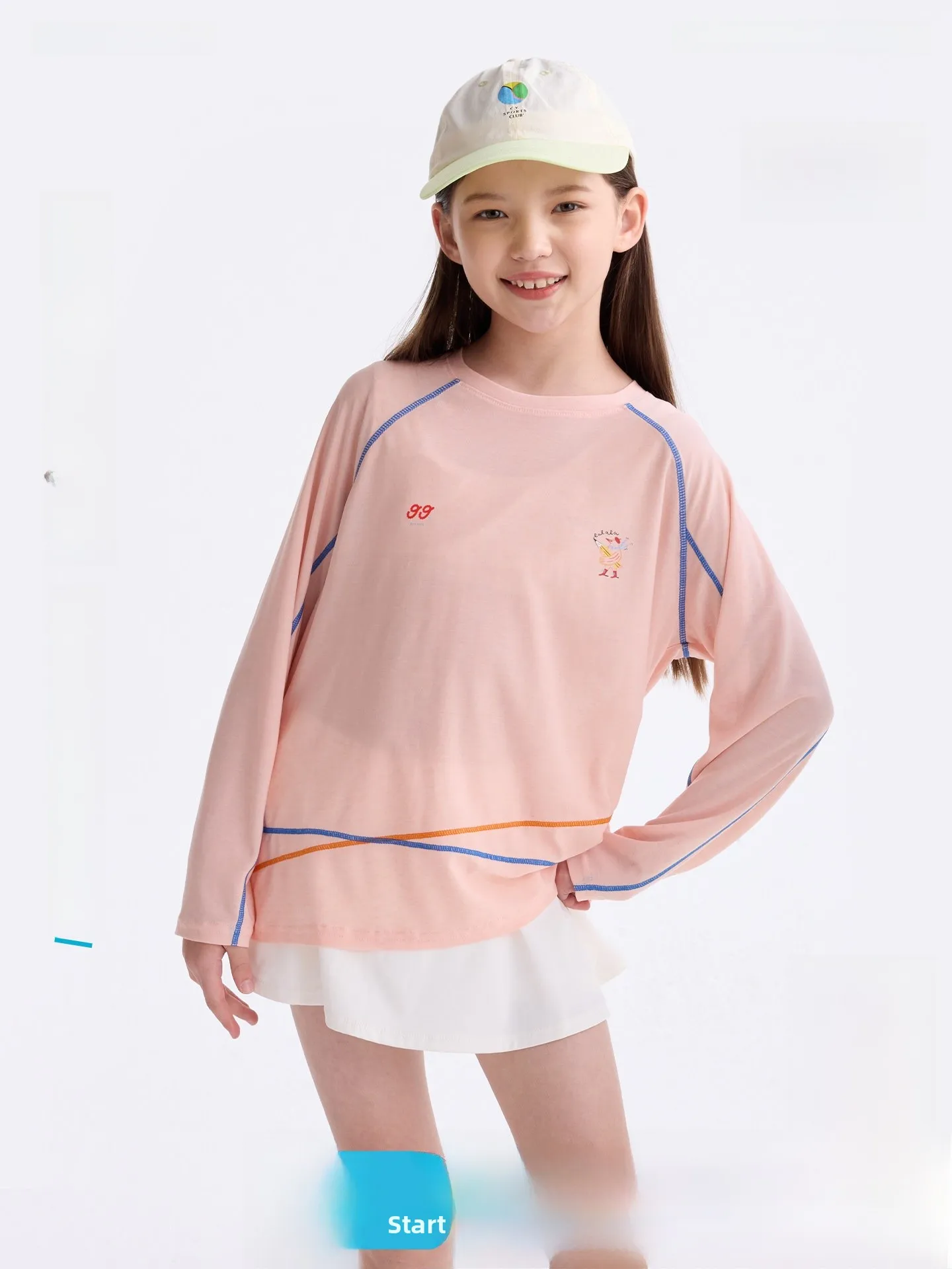 

Purrfect Diary Kids Long Sleeve T-Shirt Breathable Casual Sports Wear for Boys And Girls Comfortable round Neck Stripe Pattern