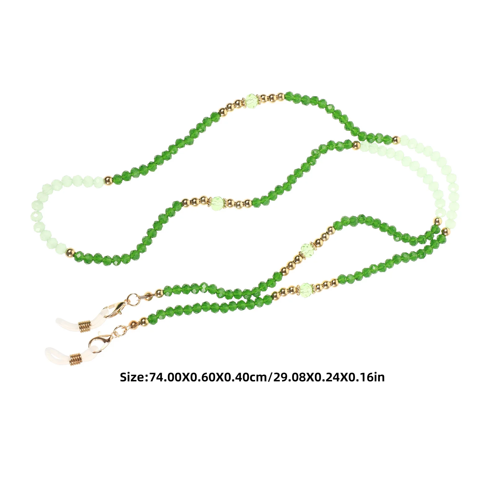 Cadena para gafas con cuentas, correa para el cuello para mujer, cuentas Ccb duraderas, soporte para máscara, collar para gafas, cordón para gafas de sol