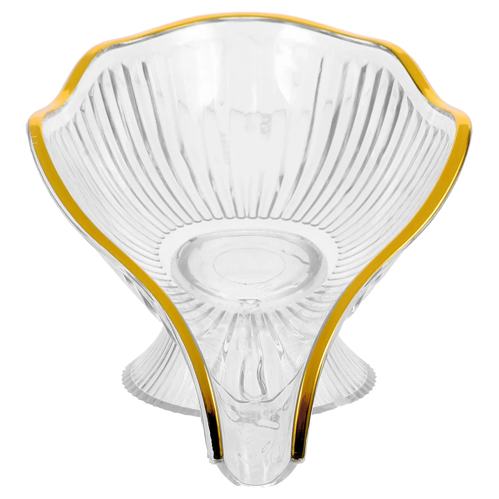 

Transparent Soap Dish Self Draining Plastic Holder for Bar Soap Compact Lightweight Lotus Leaf Design Bathroom Kitchen Sink