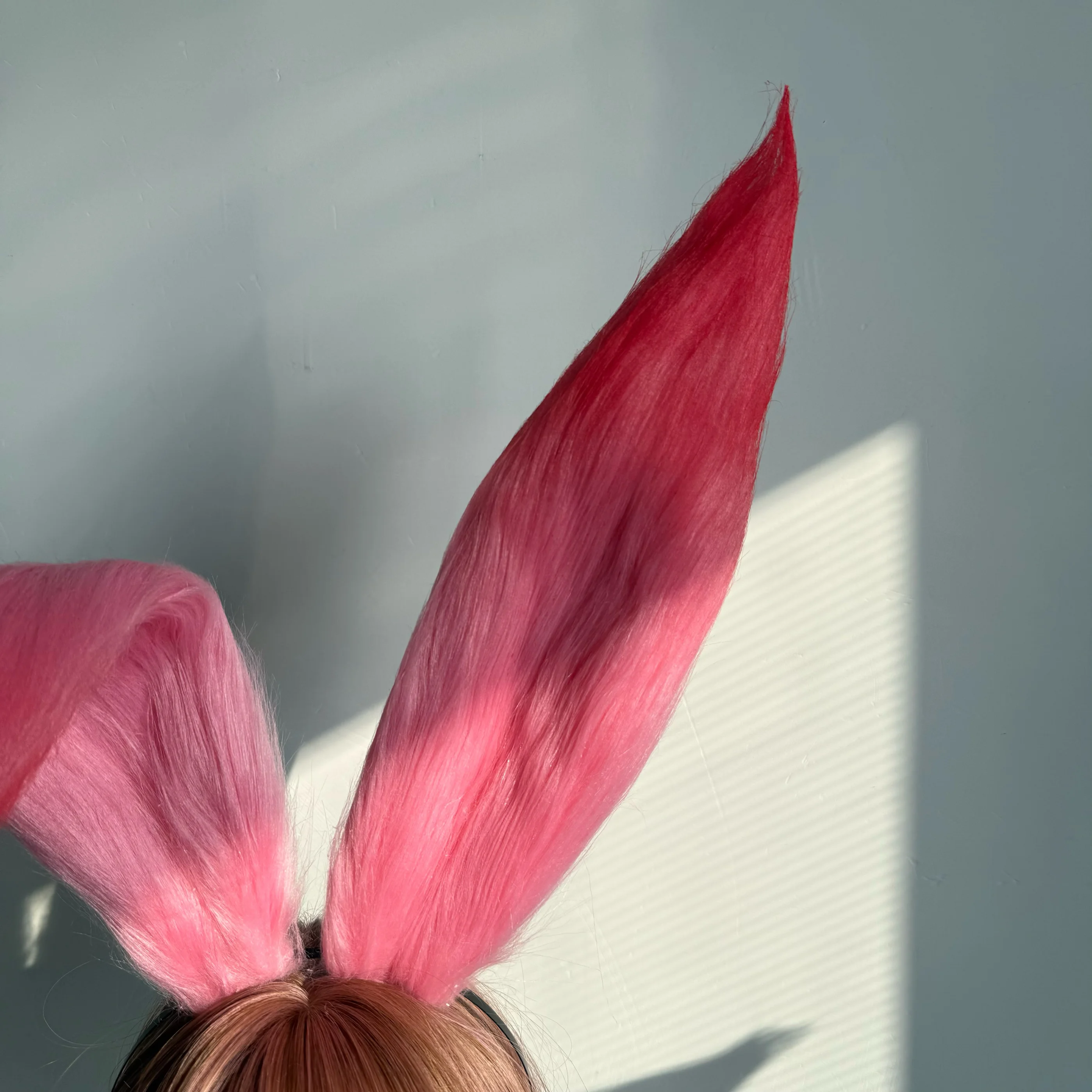 Anime Usavich ‌   Orecchie di coniglio di peluche Puntelli Cosplay Copricapo per ragazze da coniglio per giochi Accessori per costumi di Halloween anime