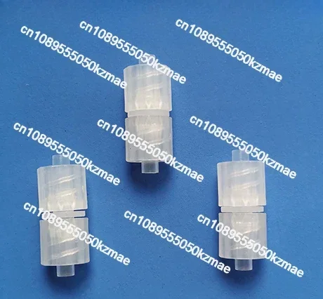 10PCS Double Male  Straight Through Plastic Connector Medical Thread Adapter Pp Pagoda Luer Connector