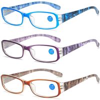 Fashion Portable Flowers Elegant Ultra Light Frame Reading Glasses Anti-Blue Light Eyeglasses Eye Protection